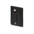 Картхолдер для телефона с держателем и защитой RFID Lokky, черный, черный, полиуретан
