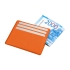 Картхолдер для денег и шести пластиковых карт Favor, оранжевый, оранжевый, искусственная кожа