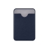 Чехол-картхолдер Favor на клеевой основе на телефон для пластиковых карт и и карт доступа, темно-синий, темно-синий, экокожа (пу)