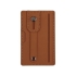 Удобный бумажник для телефона с защитой RFID с ремешком, коричневый, пу кожа