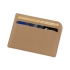 Картхолдер для 3-пластиковых карт Favor, бежевый, бежевый, полиуретан