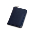 Картхолдер на молнии для 8 пластиковых карт с RFID защитой Fabrizio, синий, синий, искусственная кожа