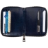 Картхолдер на молнии для 8 пластиковых карт с RFID защитой Fabrizio, синий, синий, искусственная кожа