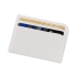 Картхолдер для 3-пластиковых карт Favor, белый, белый, полиуретан