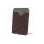 Чехол-картхолдер Favor на клеевой основе на телефон для пластиковых карт и и карт доступа, коричневый