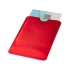 Бумажник для карт с RFID-чипом для смартфона, красный, красный, алюминиевая фольга