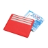 Картхолдер для денег и шести пластиковых карт Favor, красный, красный, искусственная кожа