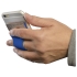 Картхолдер для телефона с отверстием для пальца, ярко-синий, ярко-синий, силикон