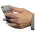 Картхолдер для телефона с отверстием для пальца, черный, черный, силикон