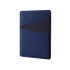 Картхолдер на 3 карты типа бейджа Favor, ярко-синий/темно-синий, ярко-синий/темно-синий, искусственная кожа