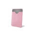 Чехол-картхолдер Favor на клеевой основе на телефон для пластиковых карт и и карт доступа, розовый, розовый, экокожа (пу)