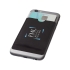 Бумажник для карт с RFID-чипом для смартфона, черный, черный, алюминиевая фольга