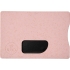 Чехол для карт RFID Straw, розовый, розовый, пшеничная солома/пп-пластик