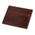 Картхолдер для 6 пластиковых карт с RFID-защитой Fabrizio, коричневый, коричневый, искусственная кожа