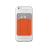 Картхолдер для телефона с держателем Trighold, оранжевый, оранжевый, силикон