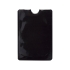 Бумажник для карт с RFID-чипом для смартфона, черный, черный, алюминиевая фольга