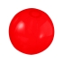 Мяч пляжный Ibiza, красный прозрачный, красный прозрачный, пвх