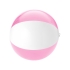 Пляжный мяч «Bondi», розовый/белый, розовый прозрачный/белый, пВХ