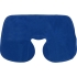 Подушка надувная под голову, синий, пВХ
