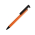 Подарочный набор Kepler с ручкой-подставкой и зарядным устройством, оранжевый, оранжевый, белый, зарядное устройство- пластик, ручка- металл/пластик