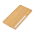 Беспроводное зарядное устройство-органайзер из бамбука Timber, натуральный/белый, натуральный/белый, бамбук