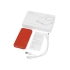 Портативное беспроводное зарядное устройство Impulse, 4000 mAh, красный, красный, пластик