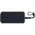 Зарядное устройство на солнечной энергии 10000 mAh, черный, черный, абс пластик