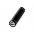Портативное зарядное устройство Bolt, 2200 мА/ч, черный, черный, алюминий
