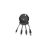 Портативное зарядное устройство Octopus Booster, 1000 mAh, черный, черный, абс пластик