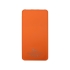 Портативное зарядное устройство Reserve с USB Type-C, 5000 mAh, оранжевый, оранжевый, пластик с покрытием soft-touch