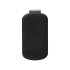 Портативное зарядное устройство Pin на 4000 mAh с большой площадью нанесения и клипом для крепления к одежде или сумке, черный, черный, пластик