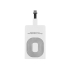 Приёмник Qi для беспроводной зарядки телефона, Lightning, белый, пластик/металл