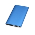 Портативное зарядное устройство Джет с 2-мя USB-портами, 8000 mAh, синий (Р), синий, металл