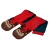 Набор носков с рождественской символикой в мешке женские, 2 пары, красный, красный, 68% хлопок, 30% полиэстер, 2% спандекс