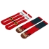 Набор носков с рождественской символикой в мешке мужские, 2 пары, красный, красный, 68% хлопок, 30% полиэстер, 2% спандекс