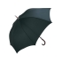 Зонт-трость 7350 Dandy, черный, черный, купол - эпонж, спицы - стекловолокно, каркас - дерево, ручка - дерево
