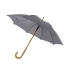 Зонт-трость Радуга, серый, серый, полиэстер/дерево