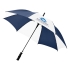 Зонт Barry 23 полуавтоматический, темно-синий/белый, темно-синий/белый/черный, полиэстер, металл, пластик