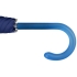 Зонт-трость механический с полупрозрачной ручкой, синий, синий, эпонж/металл/пластик/шелк