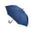 Зонт-трость Lunker с большим куполом (d120 см), синий, синий, купол- эпонж 180t, каркас-сталь, спицы- фибергласс, ручка soft-touch