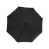 Fontana 23-дюймовый зонт карбонового цвета с механизмом автоматического открытия и изогнутой ручкой, черный, черный, металл/стекловолокно/полиэстер