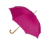 Зонт-трость Радуга, фуксия, фуксия, купол- полиэстер 190t, стержень и ручка- дерево, спицы- металл