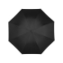 Зонт трость Cardew, полуавтомат 27, черный, черный, эпонж полиэстер