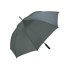 Зонт-трость Giant с большим куполом, серый, серый, купол - эпонж , каркас - сталь, спицы - стекловолокно, ручка - мягкий пластик
