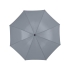 Зонт-трость Zeke 30, серый, серый, полиэстер, металл, пластик