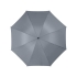 Зонт Yfke противоштормовой 30, серый, серый/черный, полиэстер, стекловолокно, эва