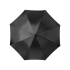 Зонт трость Arch полуавтомат 23, черный, черный, эпонж полиэстер