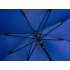 Зонт-трость Reviver, глубокий синий, глубокий синий, купол - 190т эпонж из rpet, каркас - сталь, спицы - стекловолокно