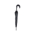 Зонт-трость кожаный Jean-Paul Gaultier, механика, черный, натуральная кожа