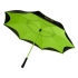 Прямой зонтик Yoon 23 с инверсной раскраской, лайм, лайм/черный, полиэстер/стекловолокно